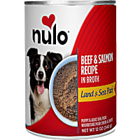 Nulo Beef & Salmon Grain-Free Wet Dog Food Pate