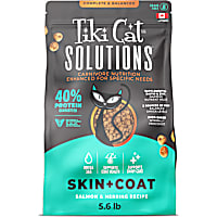 Tiki Cat Solutions Skin & Coat, Salmon & Herring Dry Cat Food