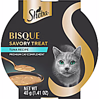 Sheba Selections Bisques Tuna Recipe Lickable Cat Treats & Cat Food Toppers