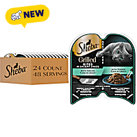 Sheba Grilled in Sauce with Tender Tuna in Gravy Adult Wet Cat Food