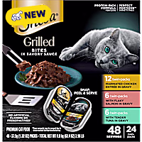 Sheba Grilled in Savory Sauce Adult Wet Cat Food Variety Pack