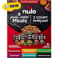 Nulo Dog Gently-Cooked Meals Dog Food Variety Pack