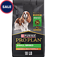 Purina Pro Plan Small Breed Chicken and Rice Formula with Guaranteed Live Probiotics Dry Dog Food