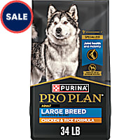 Purina Pro Plan Joint Health Shredded Blend Chicken & Rice Formula Large Breed Dry Dog Food