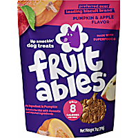 Fruitables Pumpkin & Apple Flavor Baked Deliciously Healthy Dog Treats