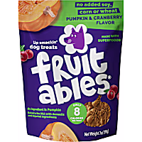 Fruitables Pumpkin & Cranberry Flavor Baked Deliciously Health Dog Treats