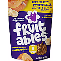 Fruitables Pumpkin & Banana Flavor Baked Deliciously Healthy Dog Treats