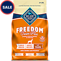 Blue Buffalo Freedom Supports Joint Health & Mobility Chicken & Potatoes Grain-Free Large Breed Dry Dog Food