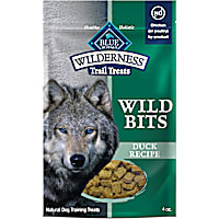 Blue Buffalo Wilderness Wild Bits Grain-Free Duck Recipe Soft & Chewy Training Treats for Dogs