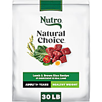 Nutro Natural Choice Lamb & Brown Rice Recipe Adult Healthy Weight Dog Food