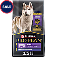 Purina Pro Plan High Protein, SPORT 27/17 Lamb & Rice Formula Small Bites Dry Dog Food
