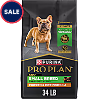 Purina Pro Plan Shredded Blend Chicken and Rice Formula with Guaranteed Live Probiotics Small Breed Dog Food