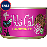 Tiki Cat Grill Tuna & Crab Surimi Wet Cat Food