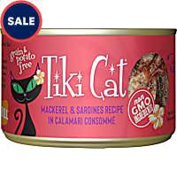 Tiki Cat Grill Mackerel & Sardines Wet Cat Food