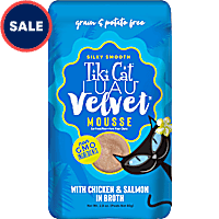 Tiki Cat Luau Velvet Mousse Chicken & Salmon Complete & Balanced Wet Cat Food