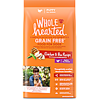 WholeHearted Grain Free Chicken and Pea Recipe Dry Puppy Food