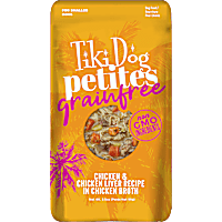 Tiki Dog Petites Grain Free Chicken Wet Dog Food Pouches