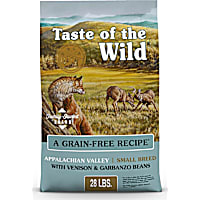 Taste of the Wild Appalachian Valley Adult Small Breed High Protein Grain-Free Recipe Venison & Garbanzo Beans Dry Dog Food