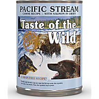 Taste of the Wild Pacific Stream Canine Dog Food Recipe with Salmon in Gravy