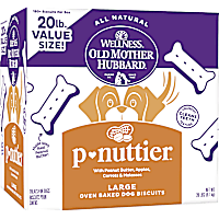 Wellness Old Mother Hubbard Classic P-Nuttier Natural Large Oven-Baked Biscuits Dog Treats
