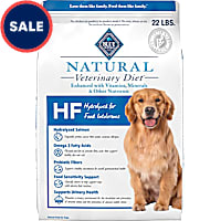 Blue Buffalo Natural Veterinary Diet HF Hydrolyzed for Food Intolerance Vet Prescription Required Salmon Dry Dog Food