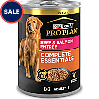 Purina Pro Plan Grain Free Classic Beef and Salmon Entree Dog Food