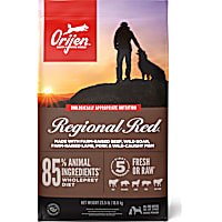 ORIJEN Regional Red Recipe Grain Free Poultry Free High Protein Dry Dog Food