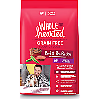 WholeHearted Grain Free All Breed Beef & Pea Recipe Dry Puppy Food