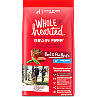 WholeHearted Large Breed Beef & Pea Recipe Dry Puppy Food