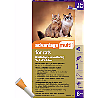 Advantage Multi Topical Solution for Cats 9.1 to 18 lbs
