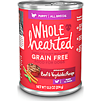 WholeHearted Grain Free Beef and Vegetable Recipe Wet Puppy Food