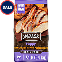 Merrick Grain Free Real Chicken & Sweet Potato Recipe Dry Puppy Food