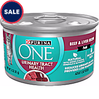 Purina ONE Urinary Tract Health Beef & Liver Recipe Pate Wet Cat Food