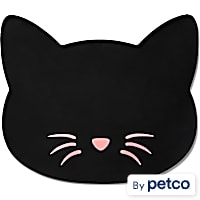 EveryYay Table Manners Cat Head Silicone Placemat for Pets