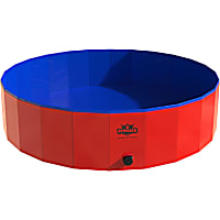 PETMAKER Pet Dog Pool and Bathing Tub-Foldable with Carrying Bag