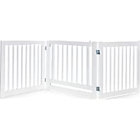 Primetime Petz 360 Degree Configurable White Pet Gate with Door