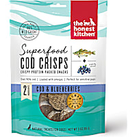The Honest Kitchen Superfood Cod Crisps: Cod & Blueberry Dog Treats
