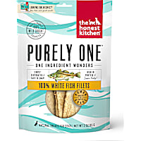 The Honest Kitchen 100% White Fish Filets Dog Treats