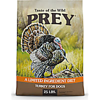 Taste of the Wild PREY Turkey All Life Stages High Protein Limited Ingredient Recipe Dry Dog Food