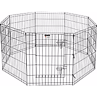 Pet Adobe Folding 8 Panel Pet Exercise Playpen