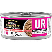 Purina Pro Plan Veterinary Diets UR Urinary St/Ox Savory Selects Feline Formula Salmon Recipe in Sauce Wet Cat Food
