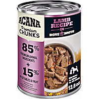 ACANA Lamb Recipe Premium Chunks in Bone Broth Grain-free Wet Dog Food