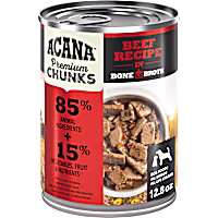 ACANA Beef Recipe Premium Chunks in Bone Broth Grain-free Wet Dog Food