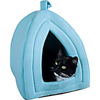 Pet Adobe Blue Igloo Style Tent for Cats