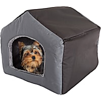 Pet Adobe Cozy Cottage House-Shaped Pet Bed