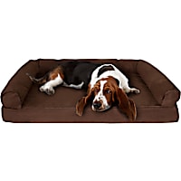 Pet Adobe Brown Orthopedic Pet Sofa Bed