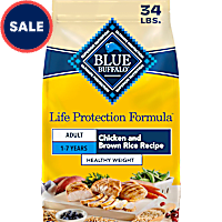Blue Buffalo Life Protection Formula Healthy Weight Adult Chicken & Brown Rice Dry Dog Food
