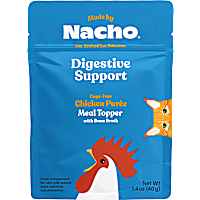 Made by Nacho Digestive Support Cage-Free Chicken Puree Cat Food Topper with Bone Broth
