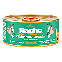 Made by Nacho Cage-Free, Sustainably-Caught Minced Chicken & Herring Recipe with Bone Broth Wet Cat Food