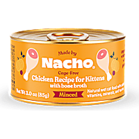 Made by Nacho Cage-Free Minced Chicken Recipe with Bone Broth Wet Food for Kittens